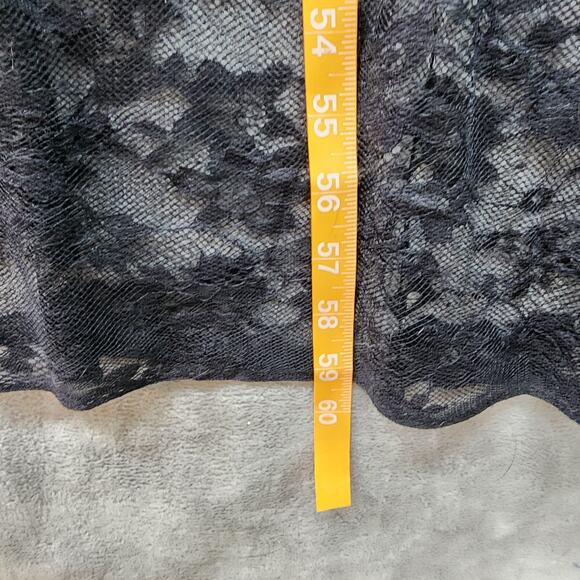 Lace Maxi Cover-Up Women Boho Sheer Batwing Sleeve Fringe Kimono Sexy Festival C - Picture 9 of 11